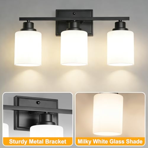 3 Light Bathroom Light Fixtures