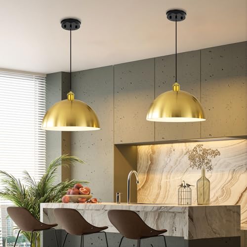 Gold Pendant Light