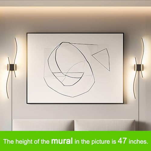 Modern Black Plug in Wall Sconces Set of 2 (2 Count)