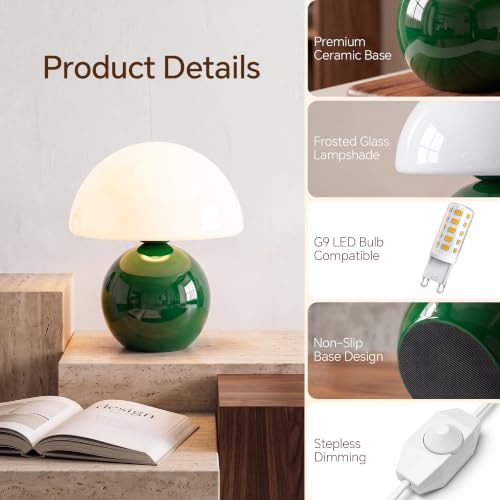 Mushroom Lamp Table Lamp for Bedroom
