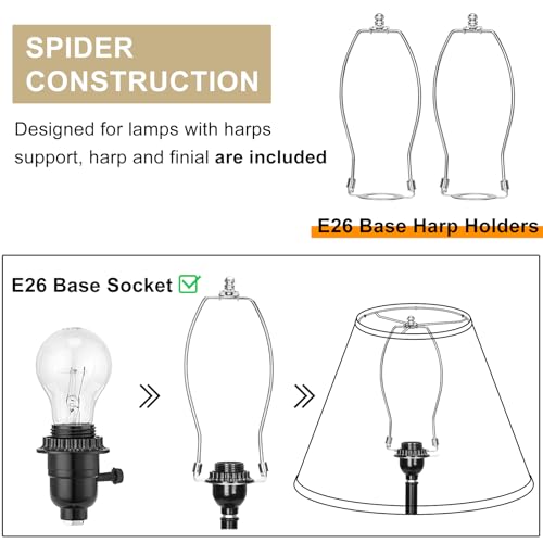Empire Lamp Shades Set of 2 (2 Count)