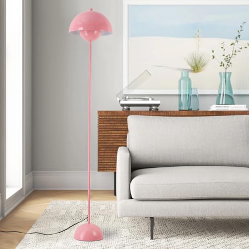 Mid Century Modern Metal Bud Floor Lamp for Home and Office