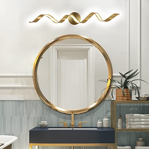 Dimmable Modern LED Bathroom Vanity Light 32 inch