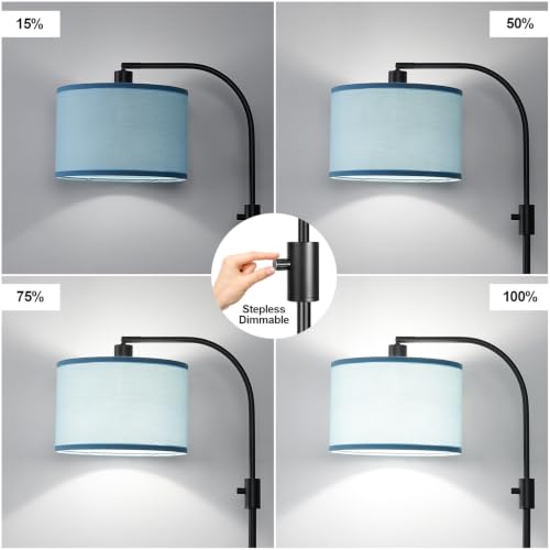 Dimmable Black Floor Lamp