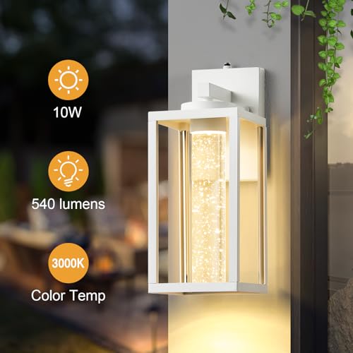 White Outdoor Wall Lights