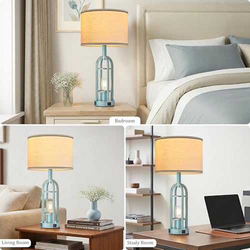 Table Lamps for Living Room Set of 2 (2 Count)