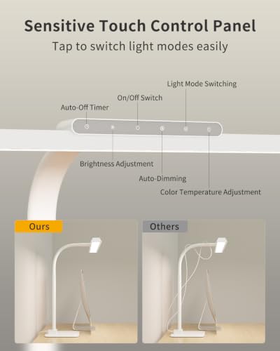 24W Desk Lamp for Home Office