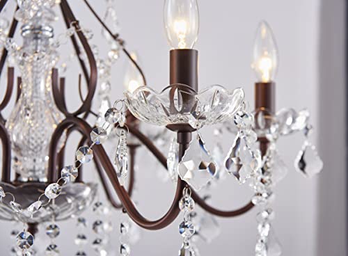 Saint Mossi 6 Light Crystal Chandelier Light Fixture Modern Chandelier Crystal Lighting