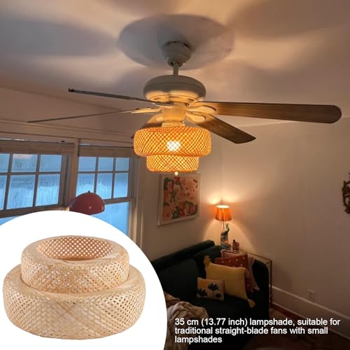 13.8" Bamboo Lamp Shade