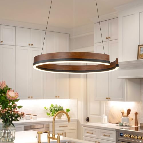 Modern Wood Chandelier