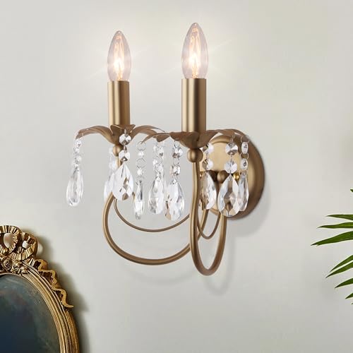 Crystal Wall Sconce