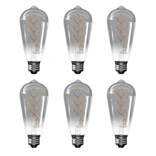 ST64 LED Edison Bulbs (3 Count)
