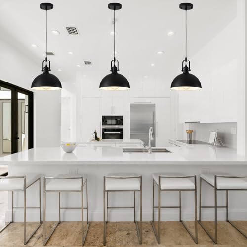 Farmhouse Pendant Lights Kitchen Island 3 Pack (3 Count)