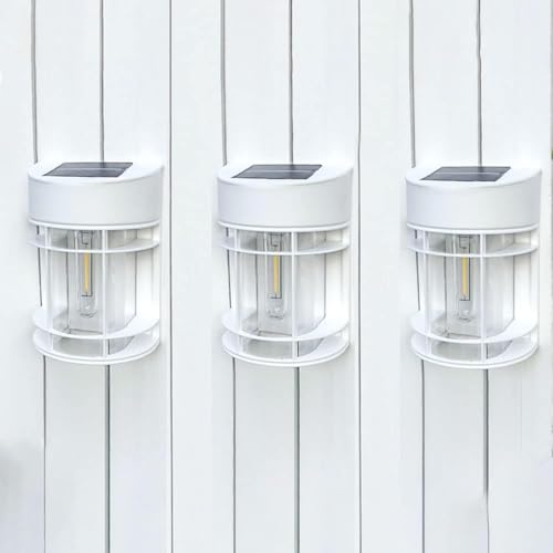 Solar Fence Lights (12 Count)