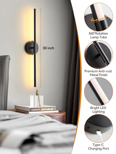 Battery Operated Wall Sconce