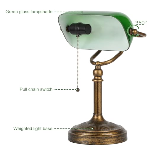 Bankers Desk Lamp