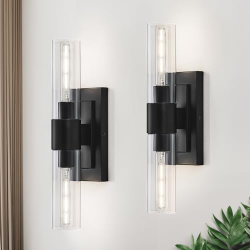 Black Wall Sconces Set of Two (2 Count)