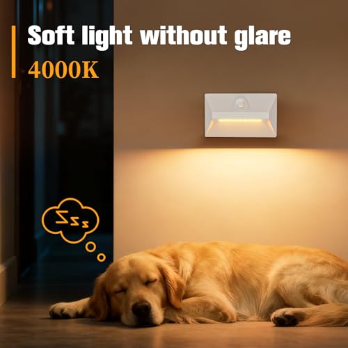 Motion Sensor Rechargeable Stair Lights (4 Count)