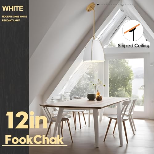 White Gold Pendant Light 3