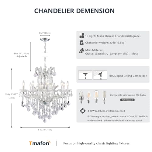 Modern Crystal Chandelier Light Fixtures