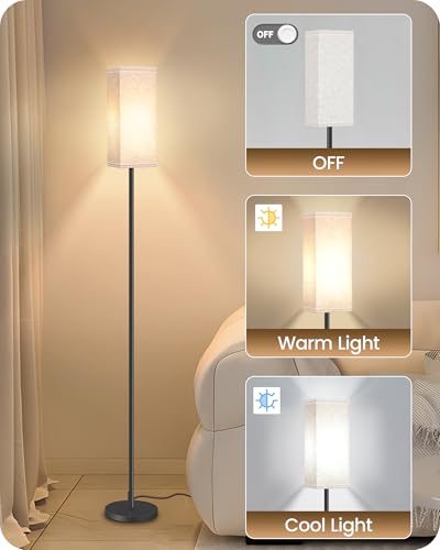 Set of 2 Floor Lamps for Living Room (2 Count)