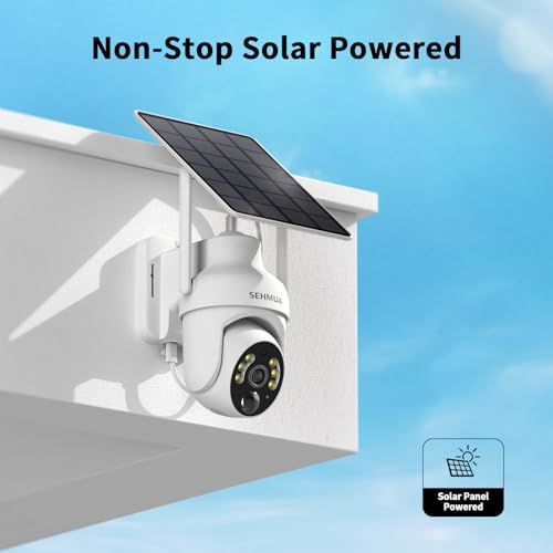 2K Solar Security Camera Wireless Outdoor