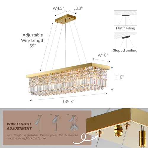Modern Crystal Chandelier for Dining Room 8