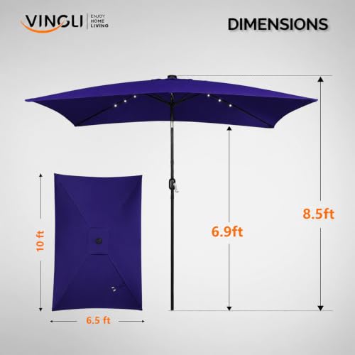 Patio Umbrella with Lights