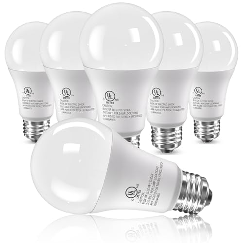 6 Pack LED Light Bulbs 100 Watt Equivalent (6 Count)
