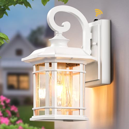 White Outdoor Wall Lights