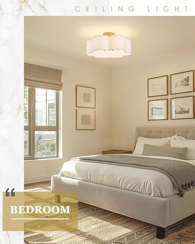 Gold Semi Flush Mount Ceiling Lights