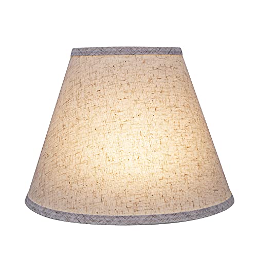 58877A Transitional Empire Shape Uno Construction Lamp Shade in Flaxen