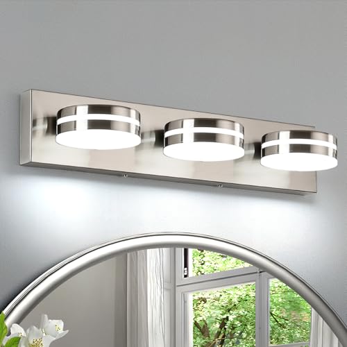 Brushed Nickel Bathroom Vanity Light