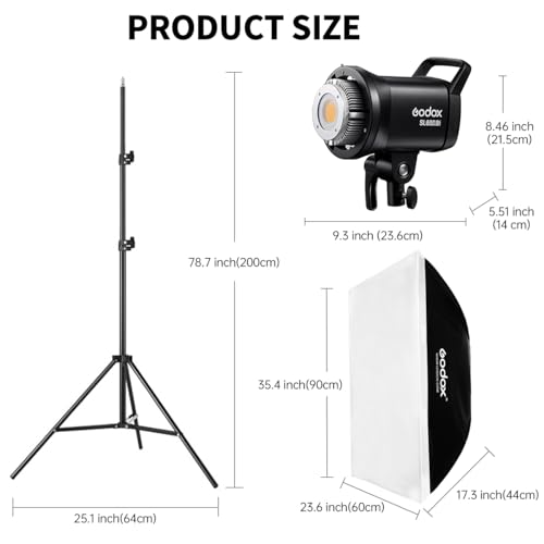2pcs SL60IIBi LED Video Light Kit