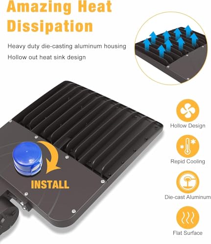 480V LED Parking Lot Light