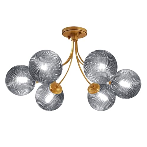 Gold Flush Mount Light 6