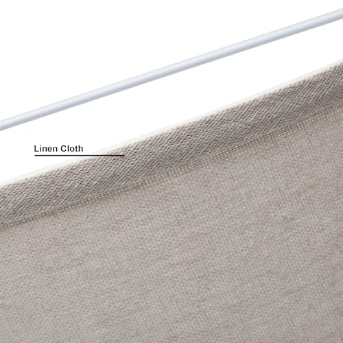 2 Light Double Lamp Semicircle Fabric Shades
