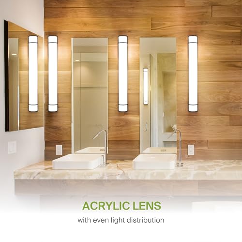 LED 48" Vanity Flush Mount Light Fixture (2 Count)