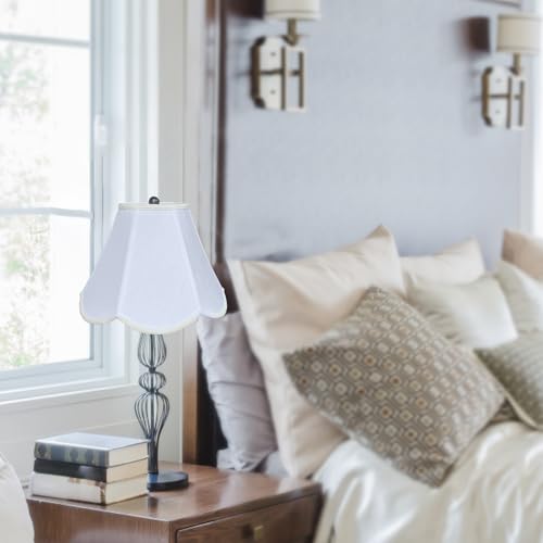 6" x 13" x 9.25" Small Scalloped lamp shades