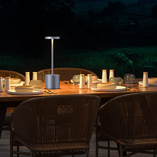 2 Pack Cordless Table Lamp Rechargeable (2 Count)