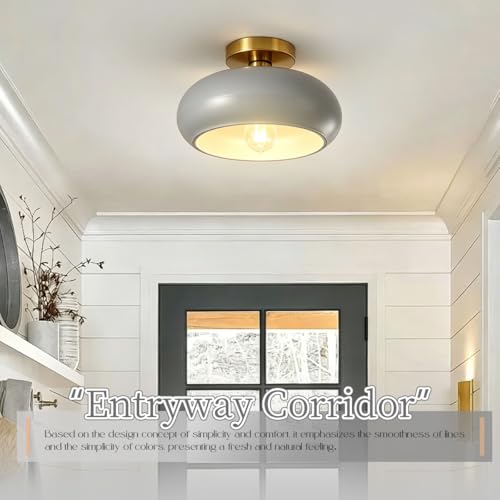 Mid Century Light Fixture Vintage Ceiling Light
