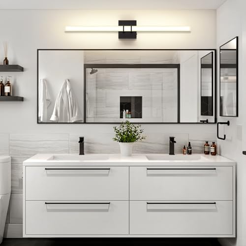 Modern Black Vanity Light Bar 32 Inch