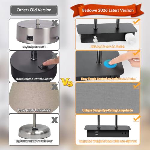 16’’ Table Lamp for Bedroom