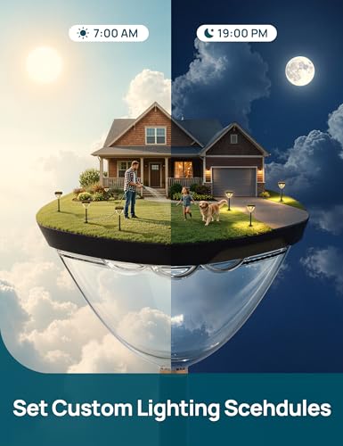 Smart Solar Pathway Lights SP6 (4 Count)
