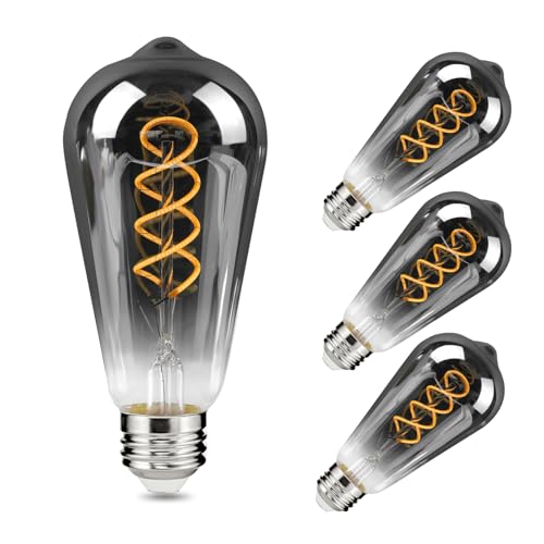 E26 ST64 Vintage Edison Light Bulbs (4 Count)
