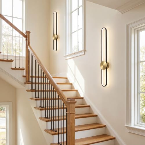 Modern Wall Sconce 4000K Dimmable LED Wall Light Fixture