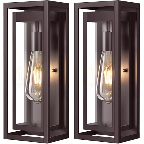 15" Outdoor Wall Lights (2 Count)