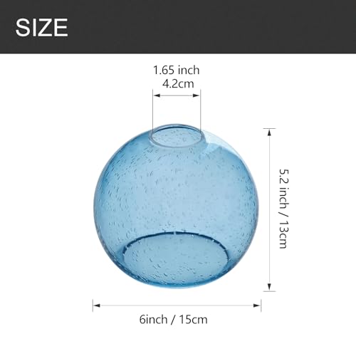 3 Pack Fixture Replacement Globe Shade (3 Count)