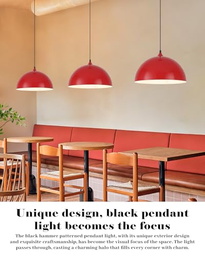 Red Pendant Lights Kitchen Island (2 Count)