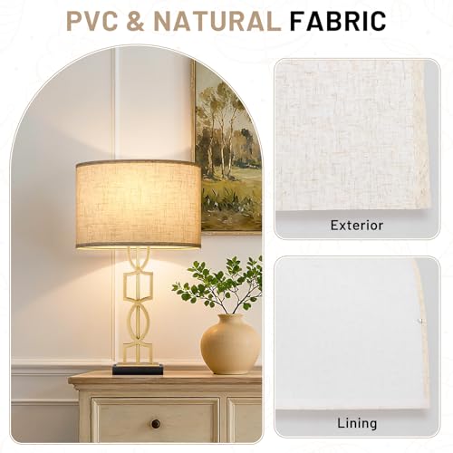 Oval Lamp Shades Set of 2 (2 Count)